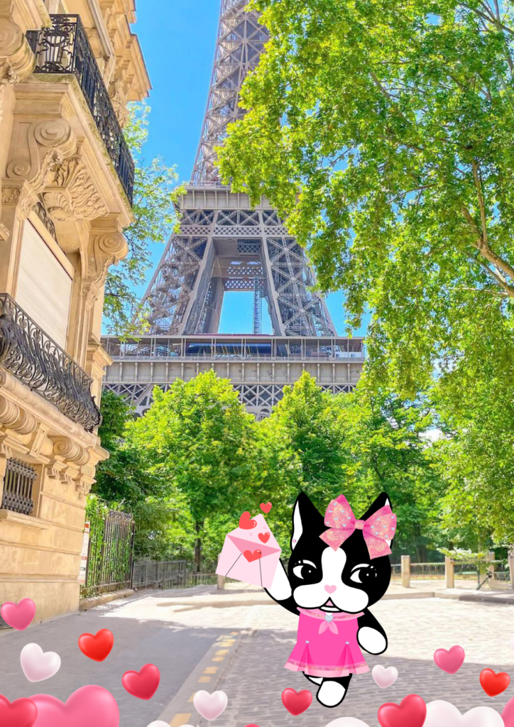 Rebecca Bonbon em Paris.