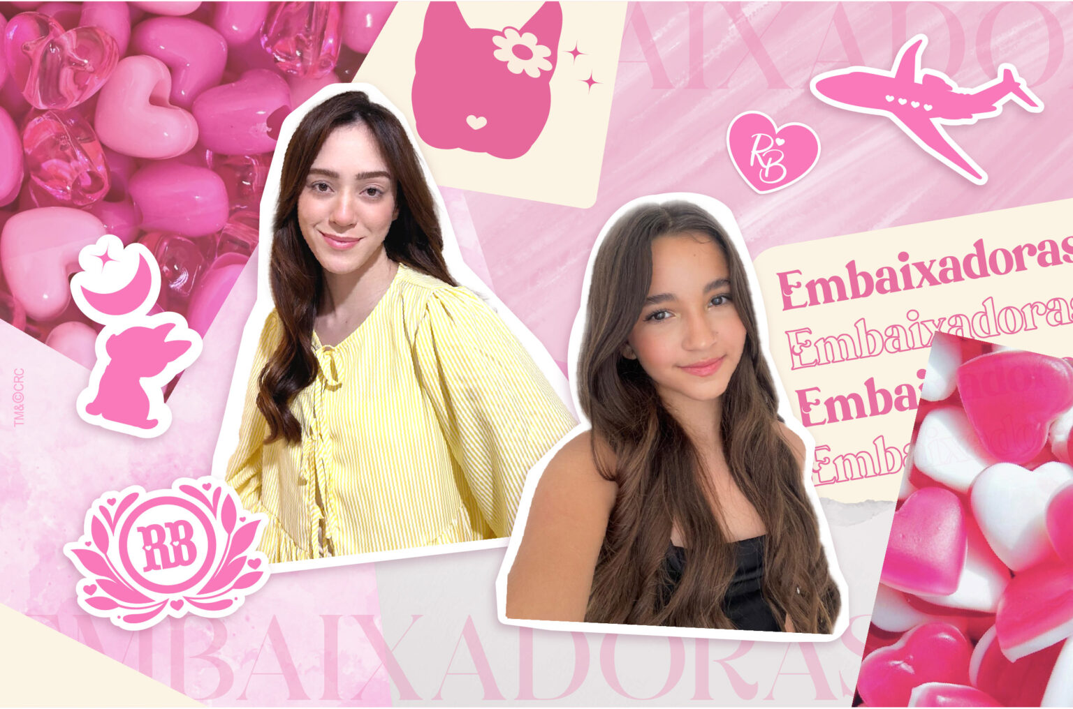 Novas embaixadoras RB