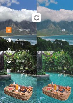 Edição com VSCO - Pinterest